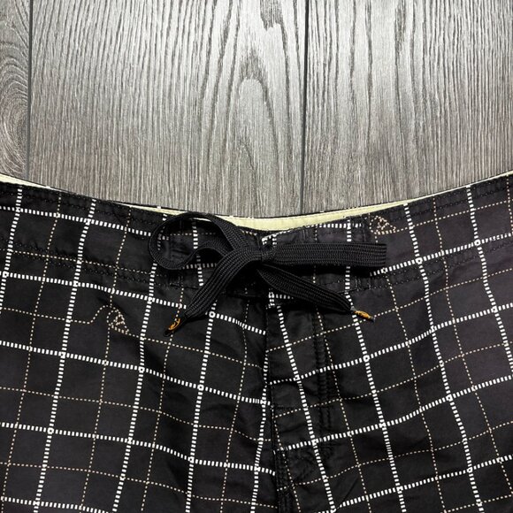 Quicksilver Edition Brown Board Shorts Trunks Medium Surf 32 - Picture 4 of 11